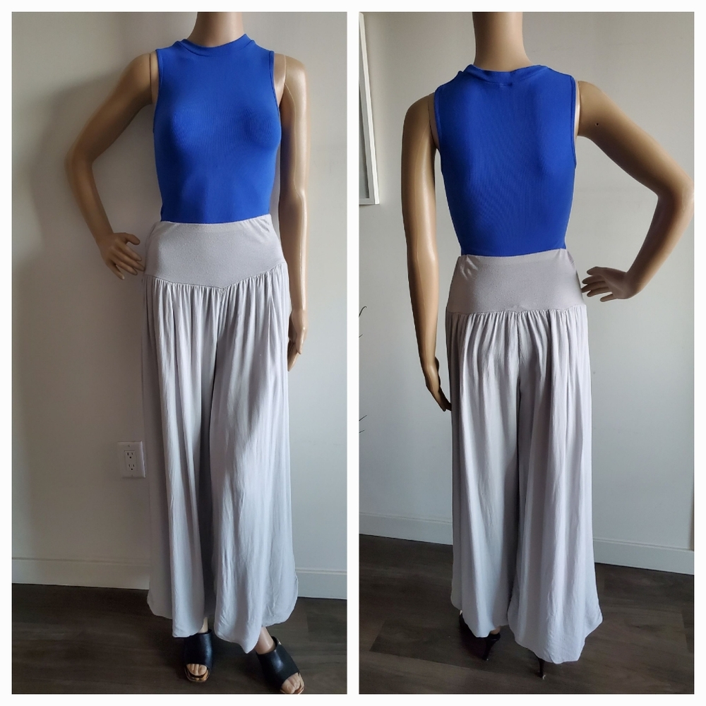 Pearl-Gray "Elephant" Summer Pants